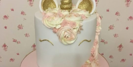 Unicorn Celebration Birthday Cake
